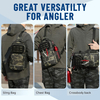 OEM/ODM Multi-functional Lightweight Fishing Bag Tackle Bag Fishing Shoulder Pack with Rod Holders