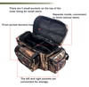2024 Top Sale Water-Resistant Durable Large Capacity Carry All Fishing Tackle Storage Bag Fishing Tackle Bag
