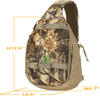 Custom Logo Large Capacity Tactical Shoulder bag Camouflage Sling Pack Bag for Hunting Fishing Hiking Camo Bag