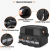 Outdoor Customized Waterproof Cycling Bag Double-layer Motorcycle Handlebar Bag Bicycle Bag with USB Charge Hole
