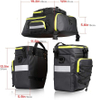 Wholesale Custom 3 in 1 Multi-Functional Bike Rear Pannier Bag Water & Tear Resistant Bicycle Saddle Bag