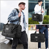 Custom Lightweight Workout Sports Bag Water Resistant Tactical Duffle Bag Gym Overnight Bag with Wet Pocket