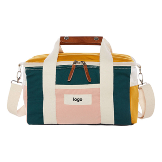 Colorful Fashion Design Food Storage Meal Prep Bag Premium Cooler Shoulder Bag Lunch Bag