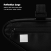 2025 Hot Selling Large Water Resistant Bike Pouch Bicycle Under Tube Triangle Bag Bike Storage Frame Bag with Reflective Logo
