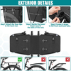 Expandable Mountain Biking Bag Double Pannier Bag