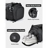 Large-Capacity 36L Travel Duffel Bag Gym Backpack 3-in-1 Gym Duffel Bag with Adjustable Straps