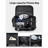 Large-Capacity 36L Travel Duffel Bag Gym Backpack 3-in-1 Gym Duffel Bag with Adjustable Straps