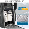 Wholesale Custom Logo 65L Waterproof Ski Bag Travel Backpack Snowboard Boot Bag for Skis Snowboard Helmet