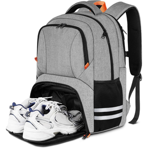 Manufacturer Wholesale Sports Bag Workout Sports Bag Water Resistant Gym Backpack with Shoe Compartment